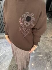 İPEKYOL İŞLEMELİ SWEAT