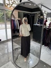 ETEK ÜSTÜ GOLD DÜĞMELİ ZARİF TUNİK