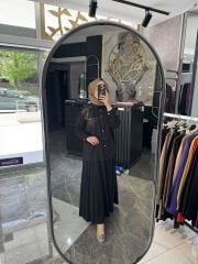 Pamuk İpek İşlemeli Etekli Takım
