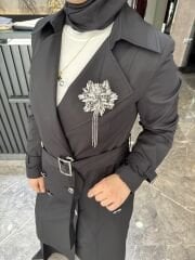 OTTO TAŞ AKSESUARLI KLASİK TRENÇ