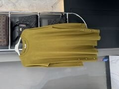 Eteği Düğmeli İpek Penye Tunik