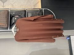 Eteği Düğmeli İpek Penye Tunik