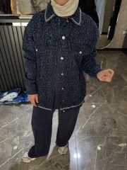 ZİNCİR DETAY KOT CEKET