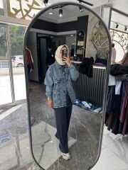 İTHAL DESEN KOT CEKET