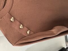 OMUZU DÜĞMELİ İPEK PENYE