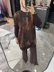 İpek Kupra Merserize Tunik