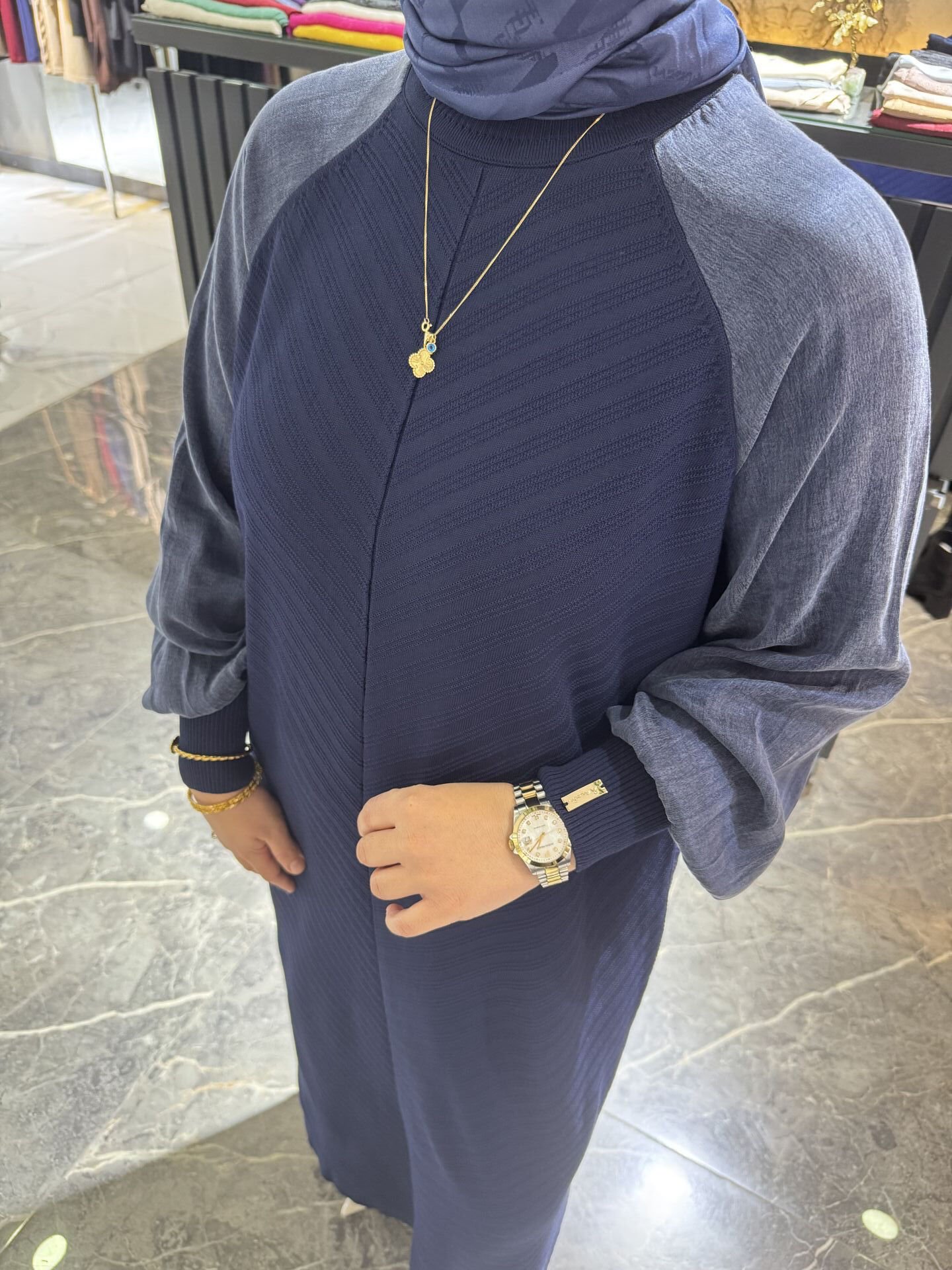 İpek Kupra Merserize Elbise