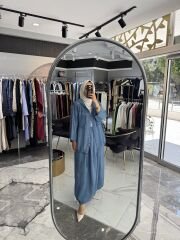 İTHAL KETEN FİLE DETAY ETEKLİ TAKIM