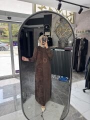 MİHRİBAN ÇAĞLI İPEK ELBİSE