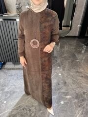 MİHRİBAN ÇAĞLI İPEK ELBİSE