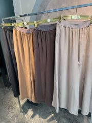 Pamuk Kupra Etek Pantolon