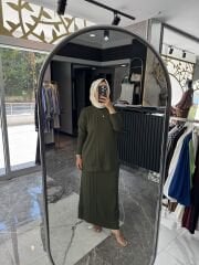 OYSHO DÜZ KALEM ETEKLİ TAKIM