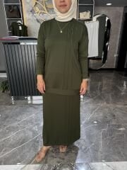 OYSHO DÜZ KALEM ETEKLİ TAKIM