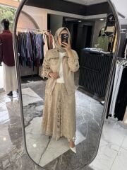 ETRUCCİ YAKMA KUMAŞ DETAY ETEKLİ TAKIM