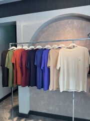 İnce kristal penye tshirt