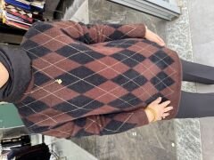 Baklava Desen Angora Kazak