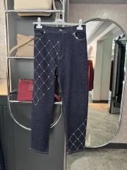 LİKRALI TAŞLI KOT PANTOLON