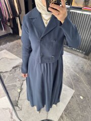 Pamuk Kupra Kruvaze Etekli Takım