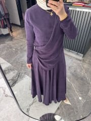 İpek Pamuk Kupra Etekli Takım