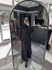 İthal Fularlı Gömlek