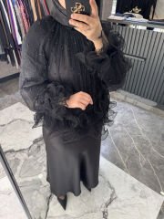 İthal İncili Katlı Tunik