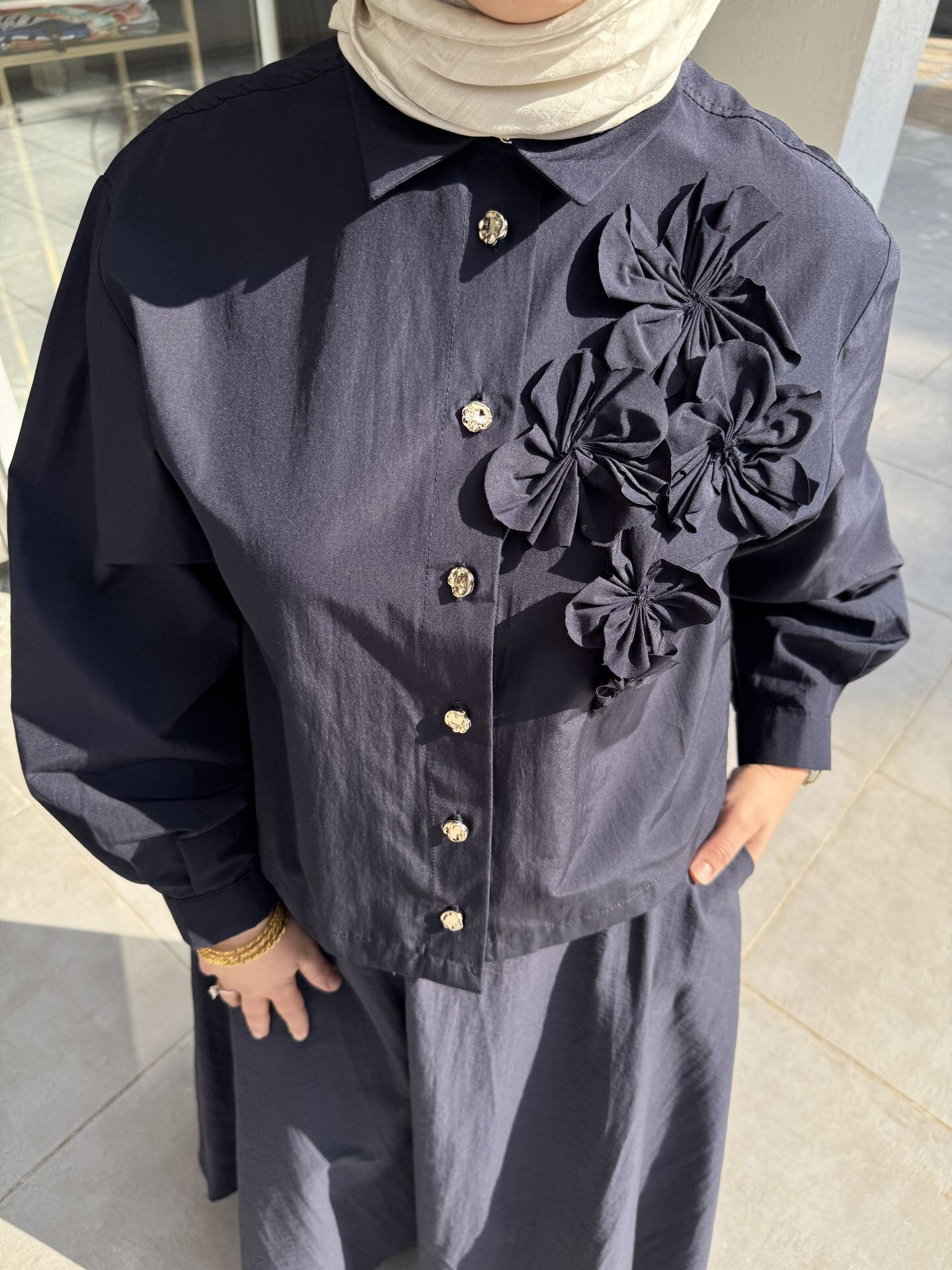 Pamuk Poplin Gömlek