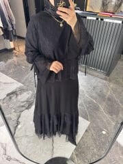 Fransız Dantel Etekli Takım