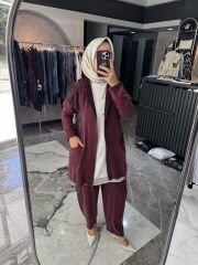 İPEK KUPRA DESENLİ FERMUAR KAP 2 Lİ TAKIM