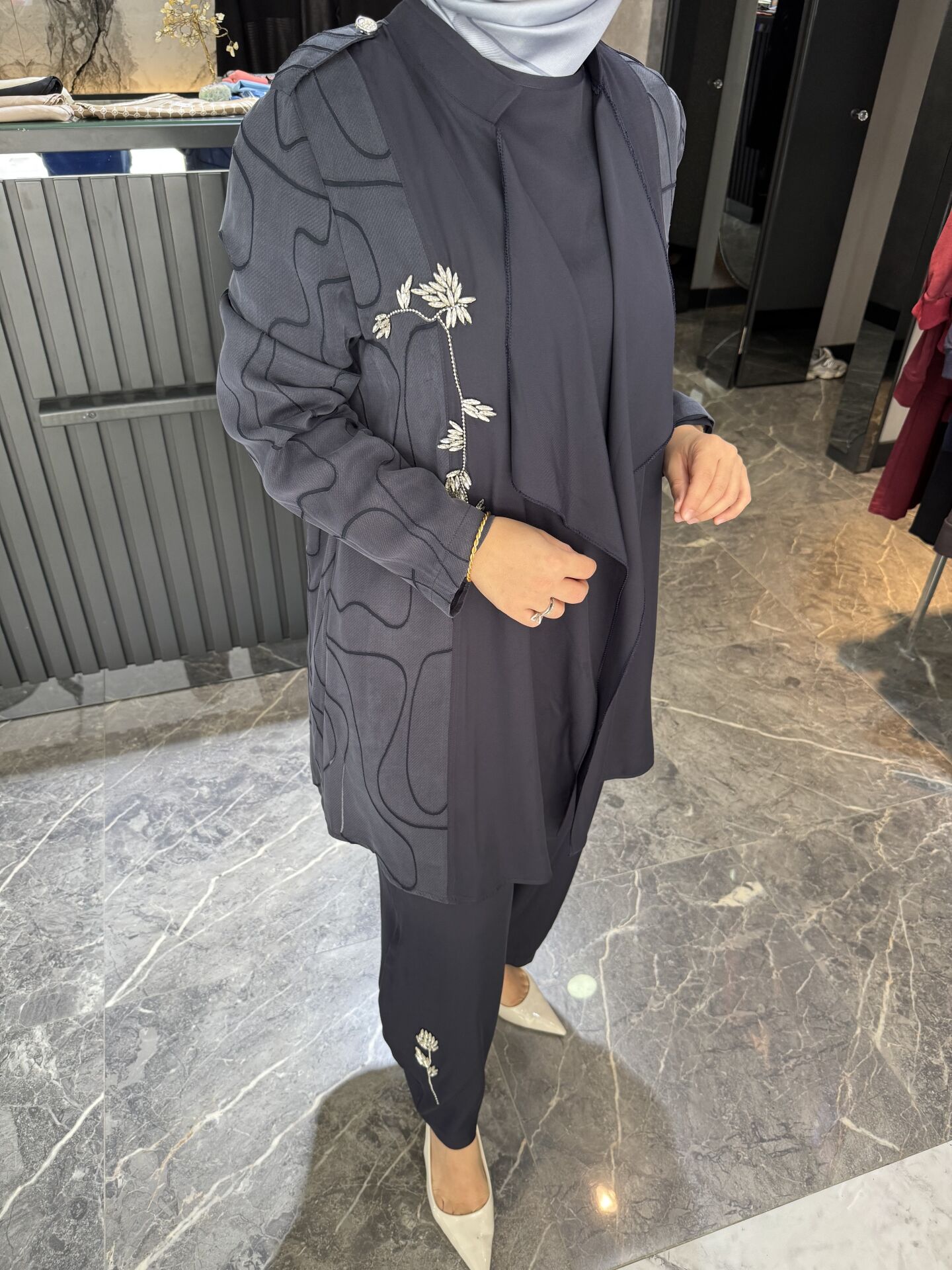 MİHRİBAN ÇAĞLI PAMUK İPEK 3'LÜ TAKIM