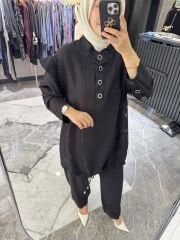 ETRUCCİ YAKMA KUMAŞ VE KRİSTAL TAŞLI TAKIM