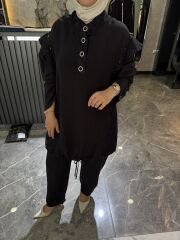 ETRUCCİ YAKMA KUMAŞ VE KRİSTAL TAŞLI TAKIM