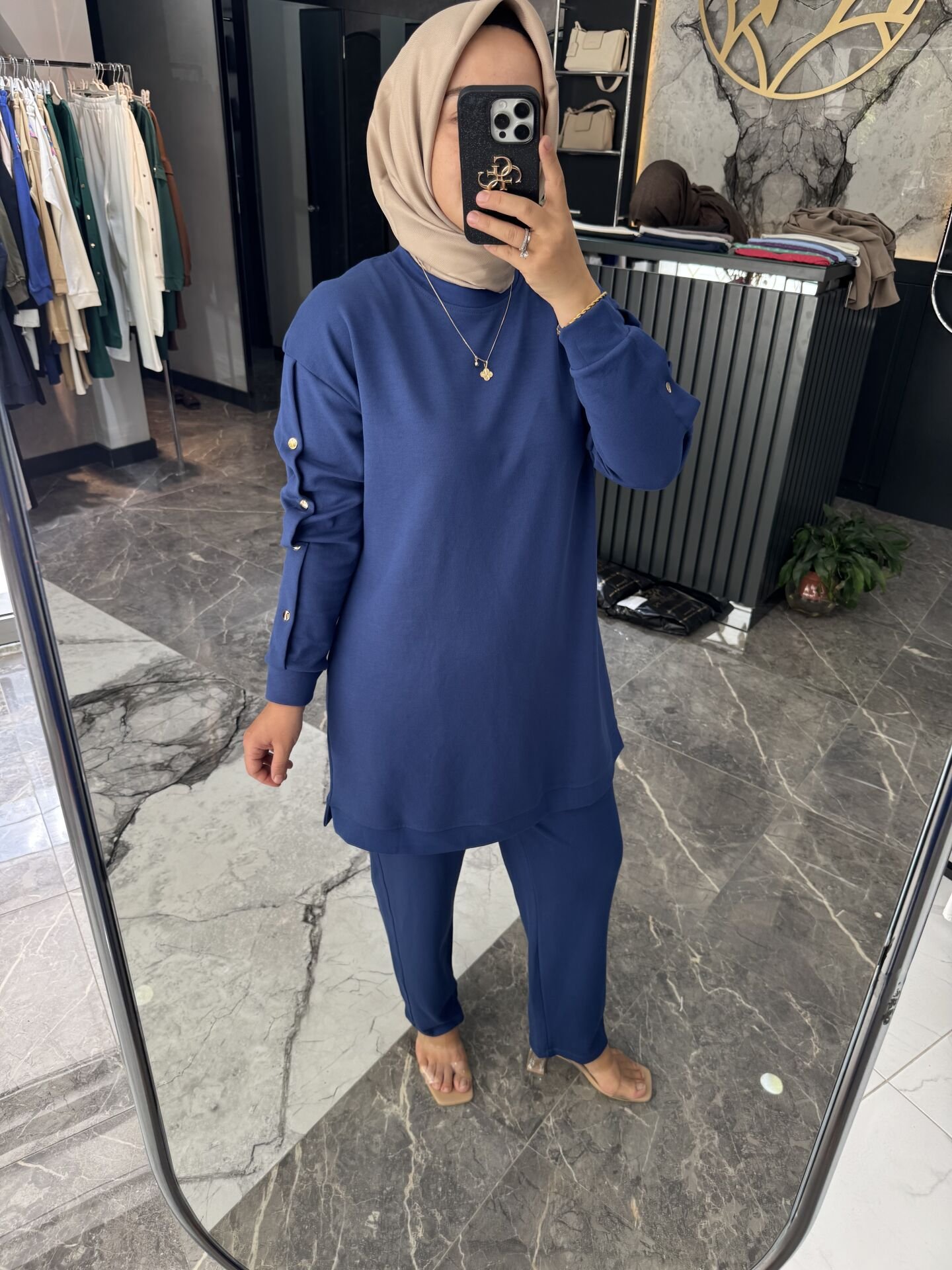 ZIMBA DETAY İPEK PAMUK PENYE SOR TAKIM