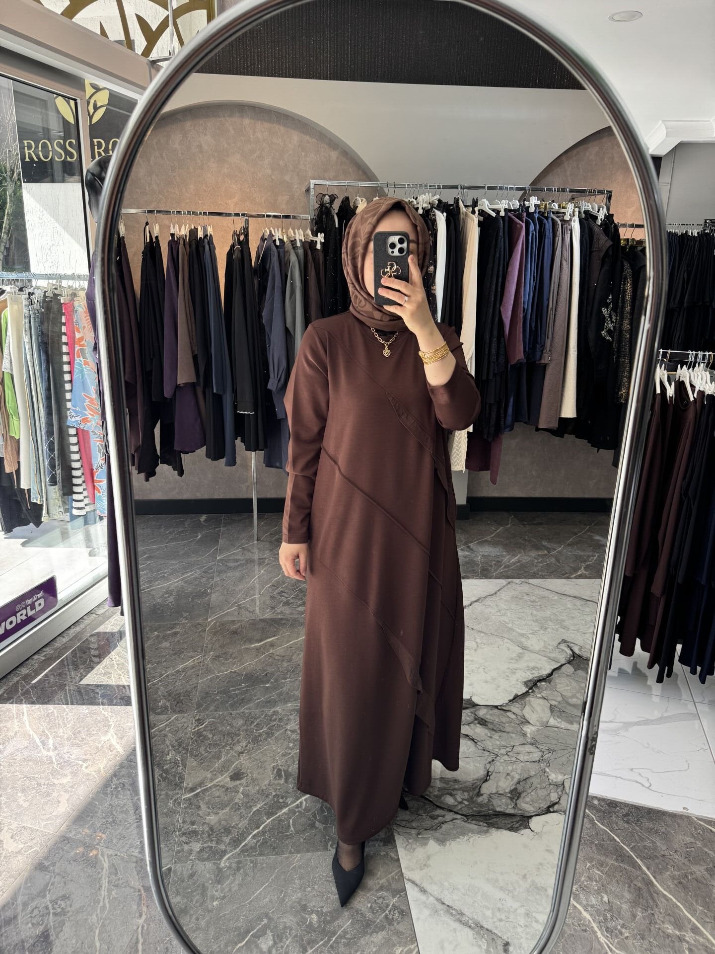 Fırfır detay oysho elbise