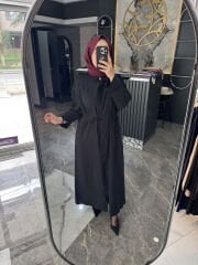 Dantel Detay Gömlek Elbise