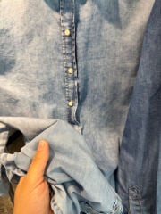 İnce Denim Gömlek