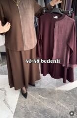 İpek Kupra Oysho Etekli Takım