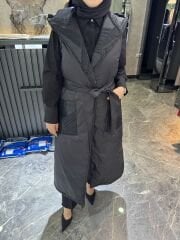 BROKAR DETAY UZUN YELEK