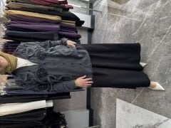 Nakış işlemeli Tensel Kot Gömlek