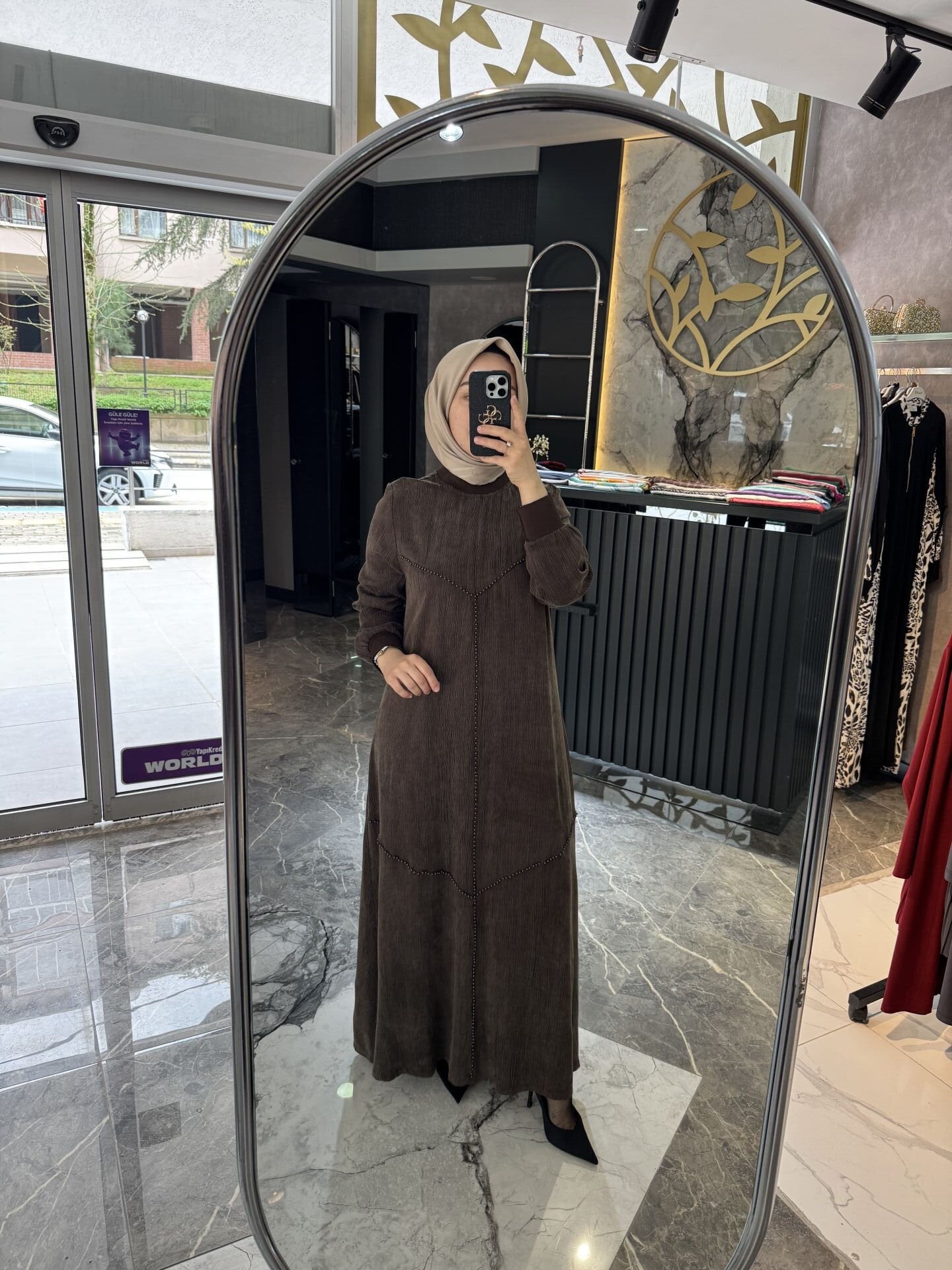 Mihriban Çağlı İpek Elbise