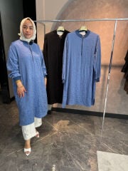 Parlak Ribanalı Tunik