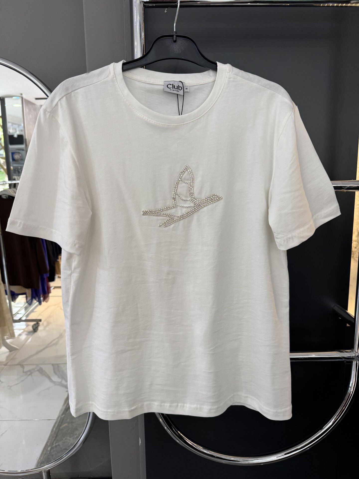 Bymn Taşlı Tshirt